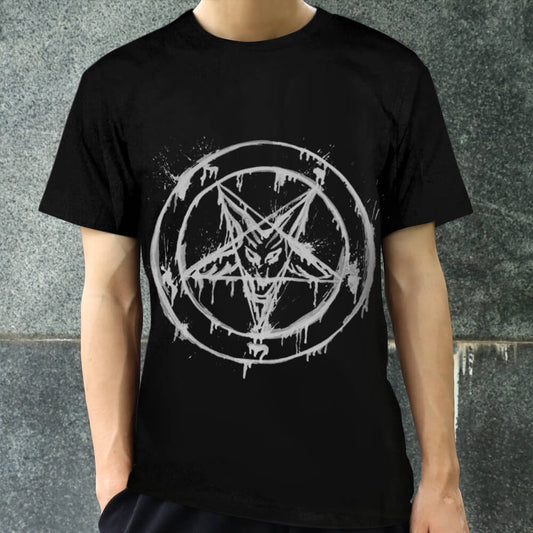 Baphomet Cotton Satan T-Shirt