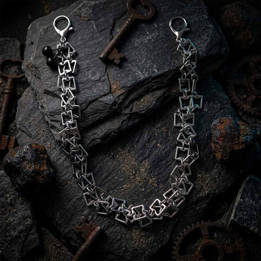 Hip Hop American Square Link Alloy Pants Chain