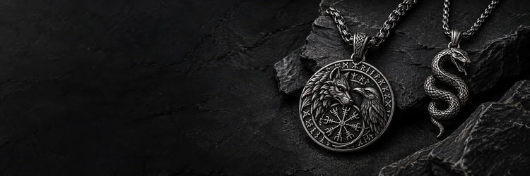 Narovik Pendants collection artwork on a dark background