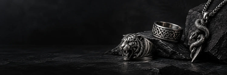 Narovik Stainless Steel collection artwork on a dark background