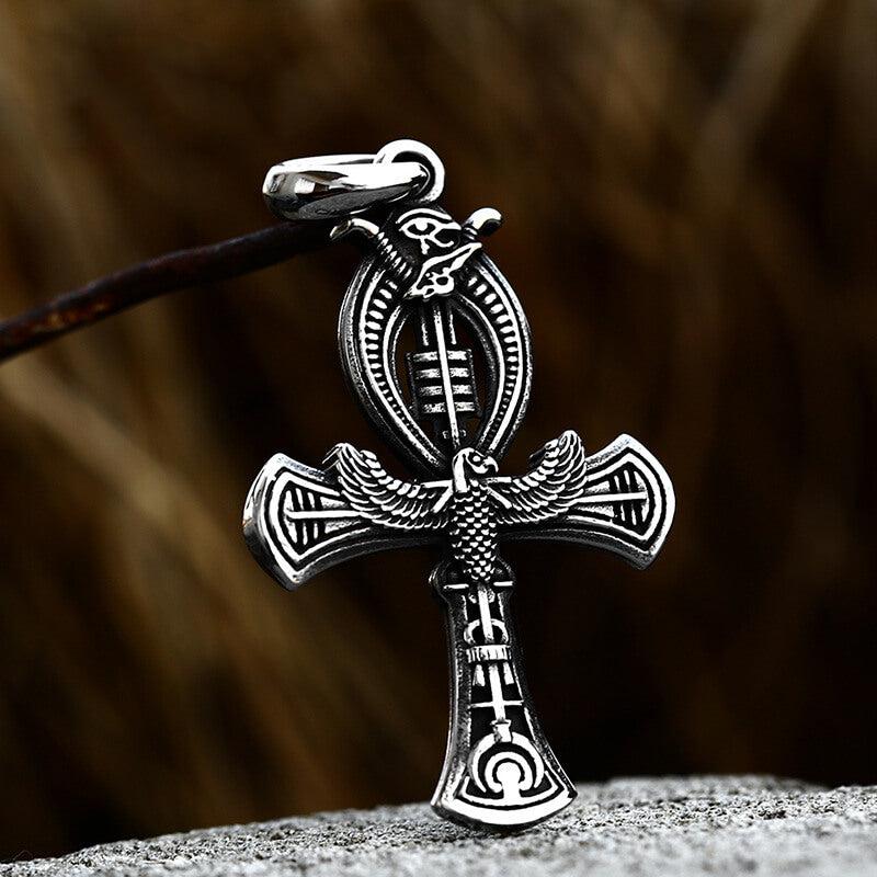 Egyptian Ankh Pendant in Stainless Steel