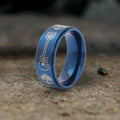 Viking Tree of Life Guitar Ring in Stainless Steel