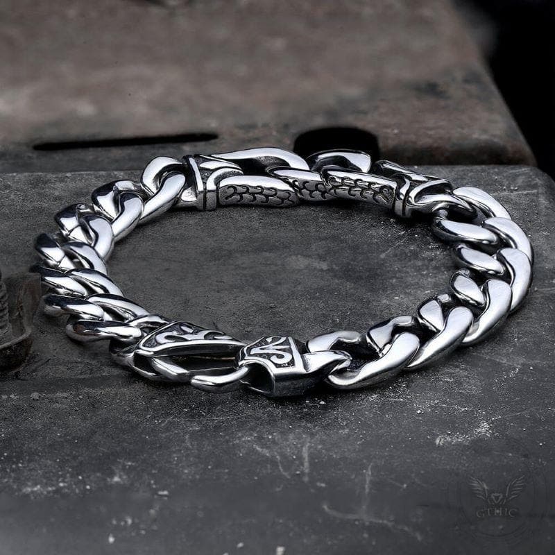 Classic Viking Totem Bracelet in Stainless Steel