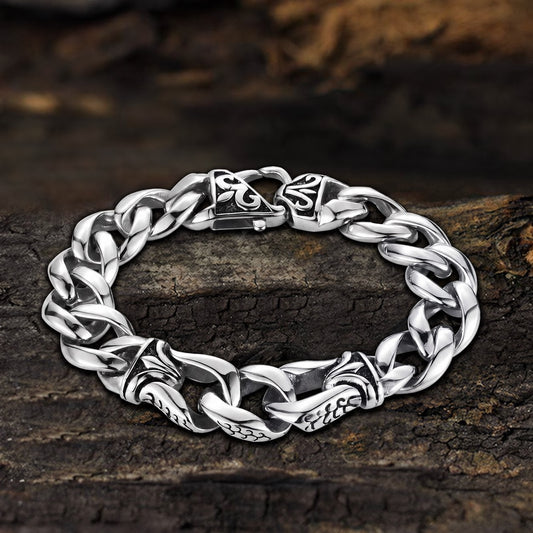 Classic Viking Totem Bracelet in Stainless Steel
