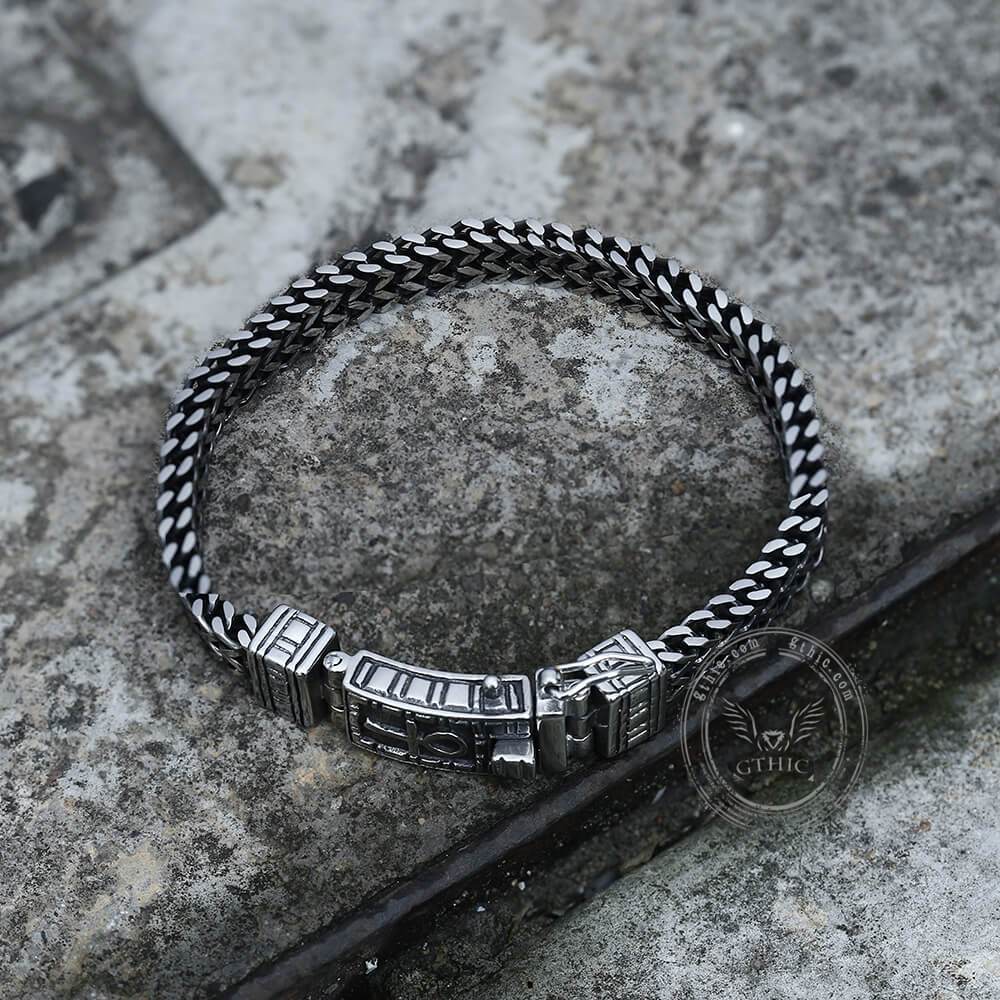 Ankh Bracelet in Stainless Steel