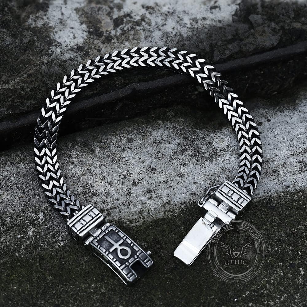 Ankh Bracelet in Stainless Steel