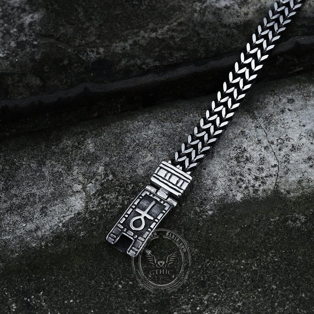 Ankh Bracelet in Stainless Steel