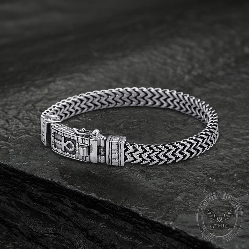 Ankh Bracelet in Stainless Steel