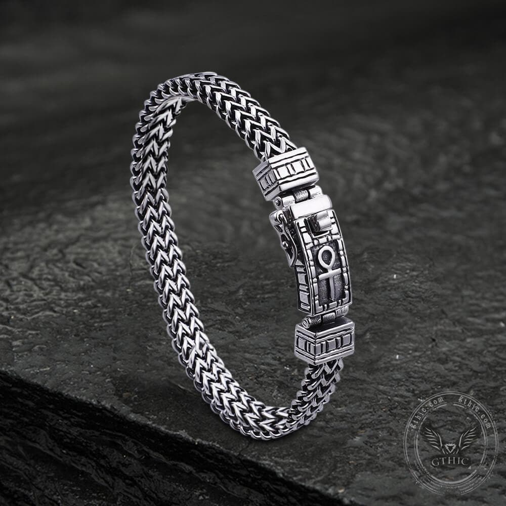 Ankh Bracelet in Stainless Steel