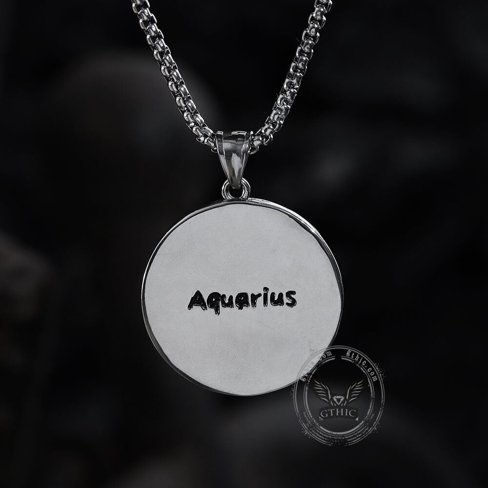 Aquarius Pendant in Stainless Steel