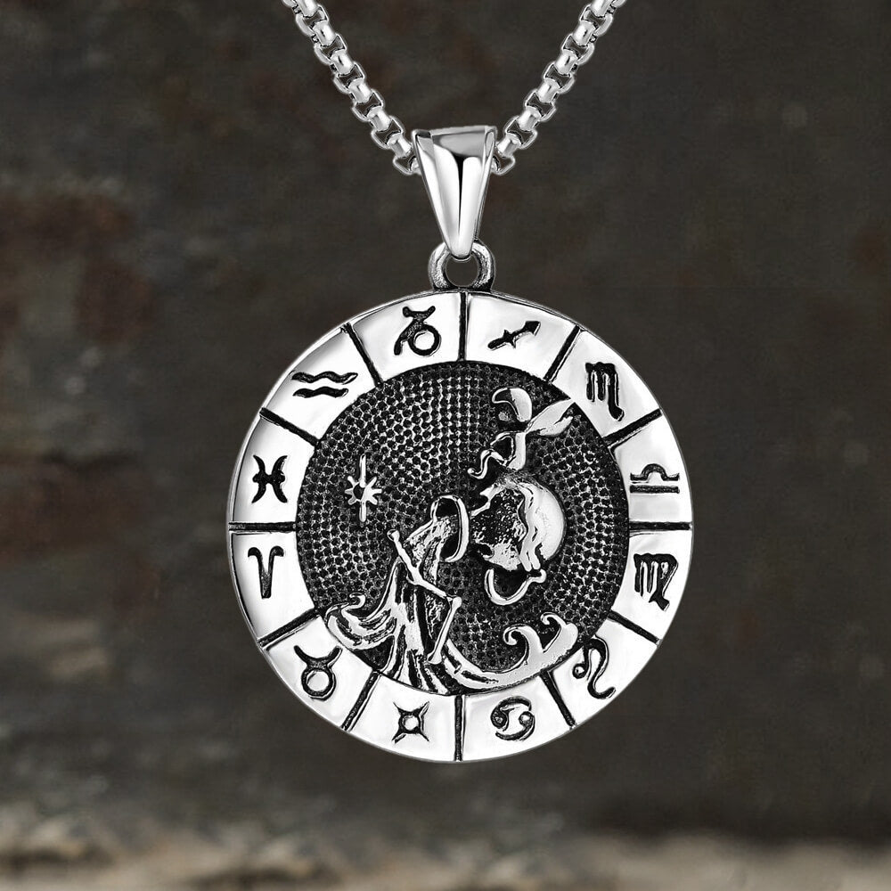 Aquarius Pendant in Stainless Steel