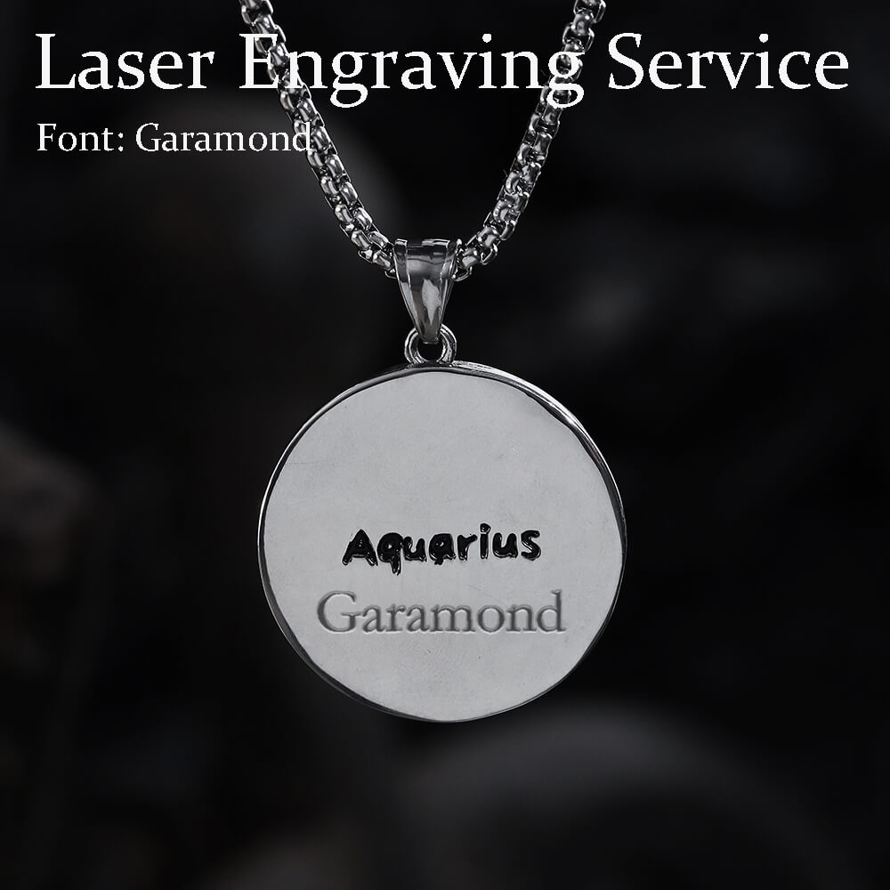 Aquarius Pendant in Stainless Steel