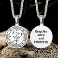 Archangel Michael Seal of Solomon Pendant in Stainless Steel