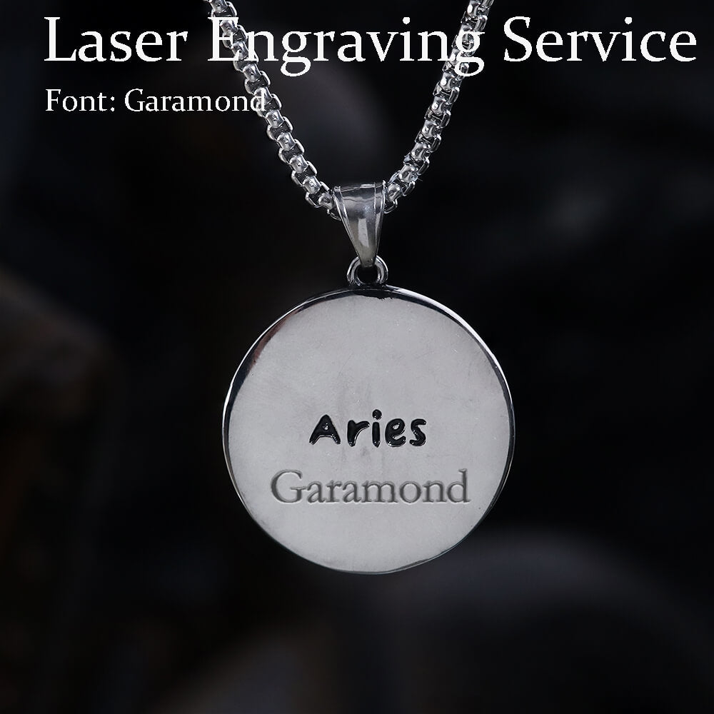 Aries Pendant in Stainless Steel