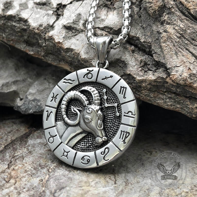 Aries Pendant in Stainless Steel