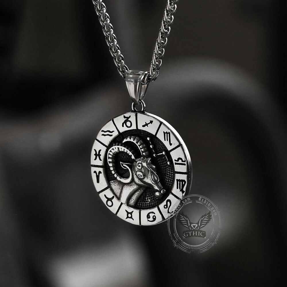Aries Pendant in Stainless Steel