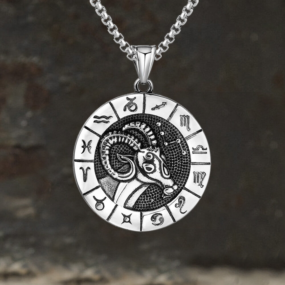 Aries Pendant in Stainless Steel