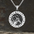 Aries Pendant in Stainless Steel