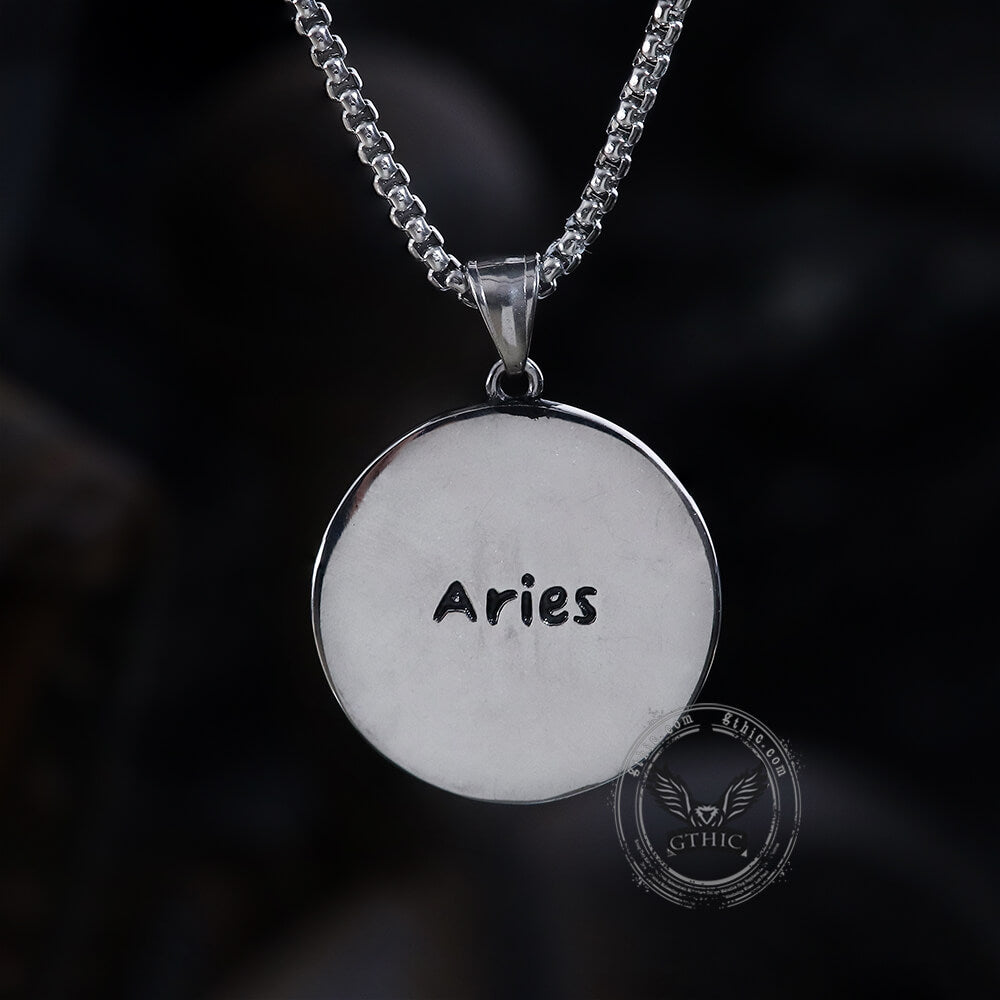Aries Pendant in Stainless Steel