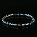 Bohemian Cylindrical Semi-Precious Stone Bracelet