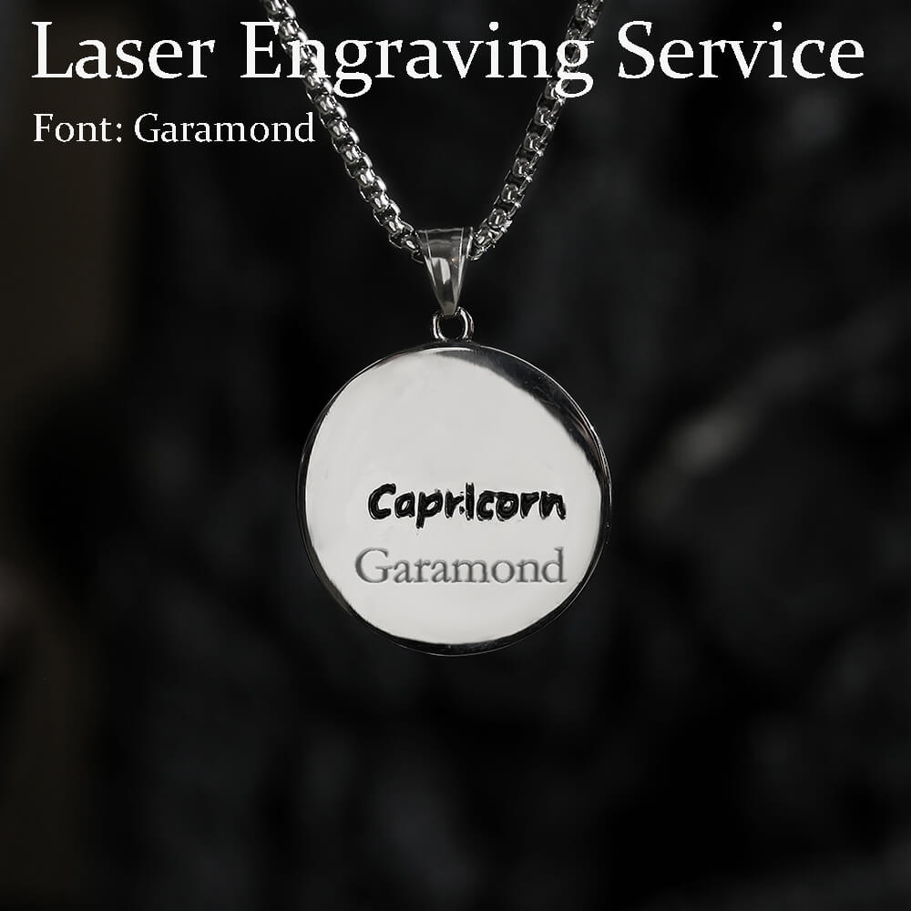 Capricorn Pendant in Stainless Steel