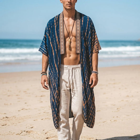 Casual Beach Vacation Cardigan Sun-Protection Robe