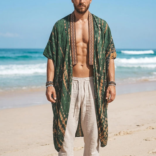 Casual Beach Vacation Cardigan Sun-Protection Robe
