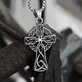 Celtic Cross Viking Pendant in Stainless Steel