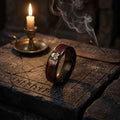 Celtic Knot Skull Stainless Steel Biker Band Ring