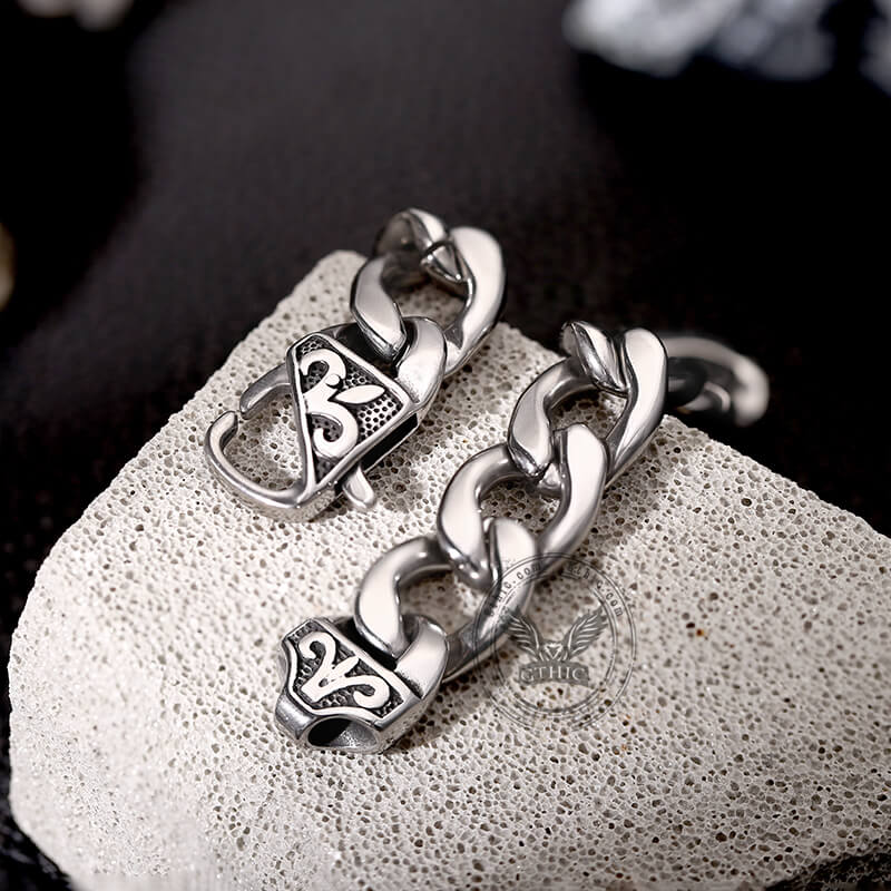Classic Viking Totem Bracelet in Stainless Steel