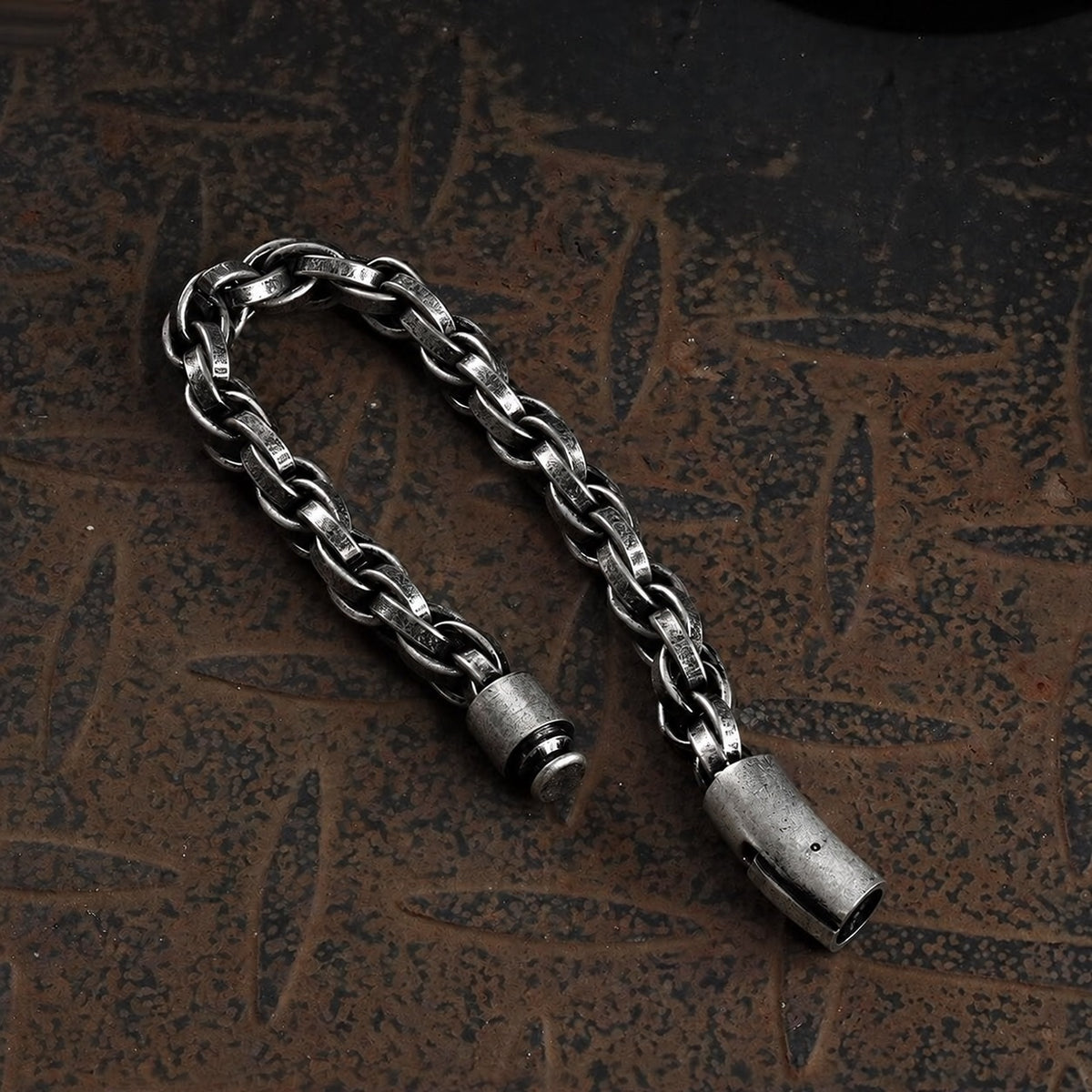 Classic Winding Bracelet in Stainless Steel