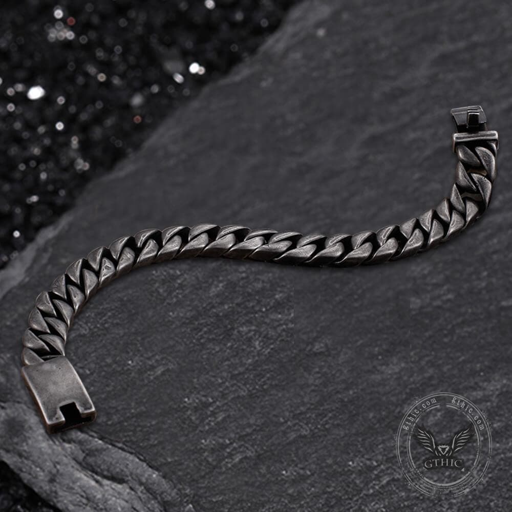 Cuban Chain Bracelet in Stainless Steel
