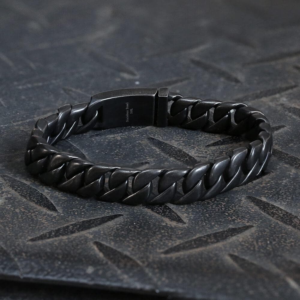 Cuban Chain Bracelet in Stainless Steel