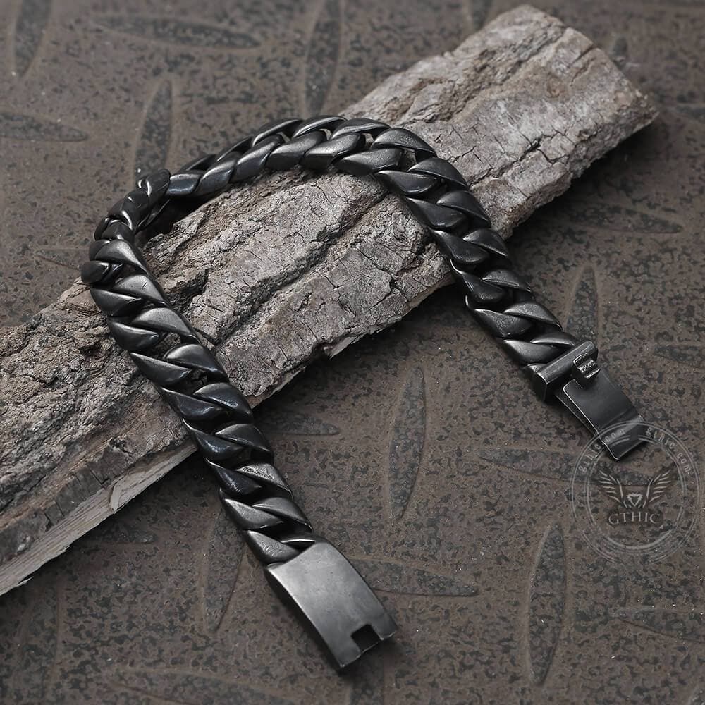 Cuban Chain Bracelet in Stainless Steel