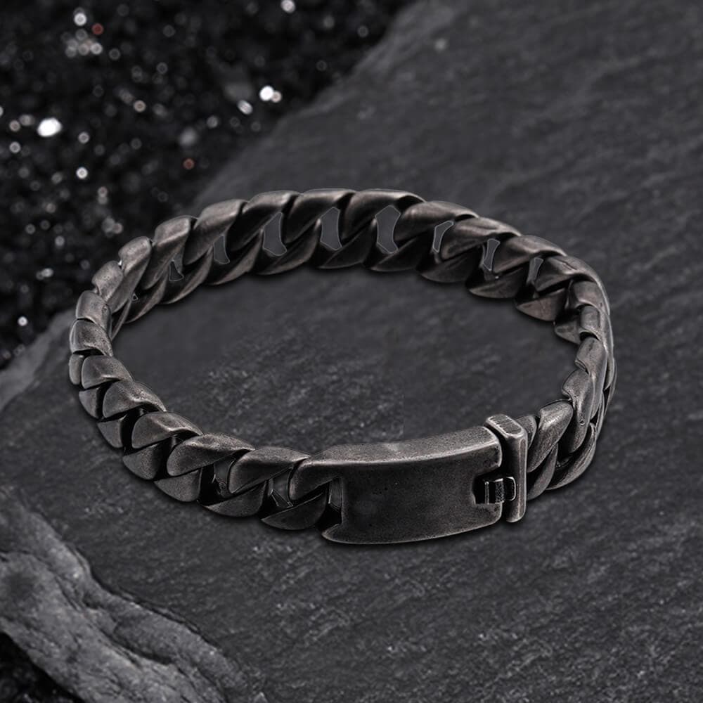 Cuban Chain Bracelet in Stainless Steel
