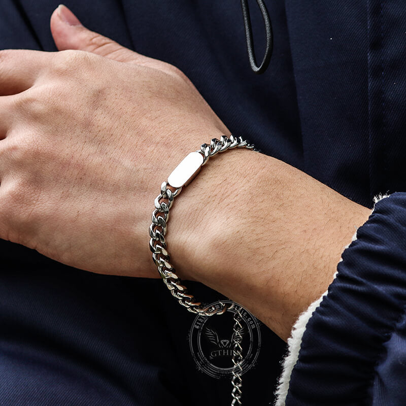 Cuban Classic Bracelet in Stainless Steel