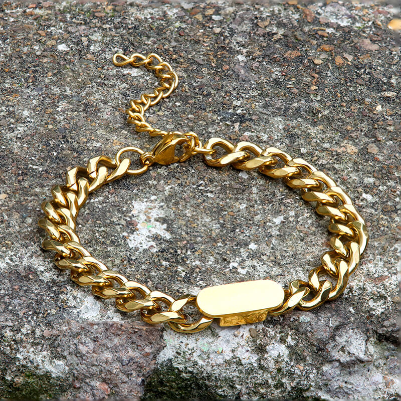 Cuban Classic Bracelet in Stainless Steel