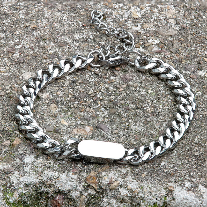 Cuban Classic Bracelet in Stainless Steel