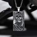 Death Skull Pendant in Stainless Steel