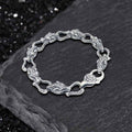 Domineering Wolf Head Bracelet in Stainless Steel