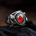 Double-headed Snake Ring in Stainless Steel