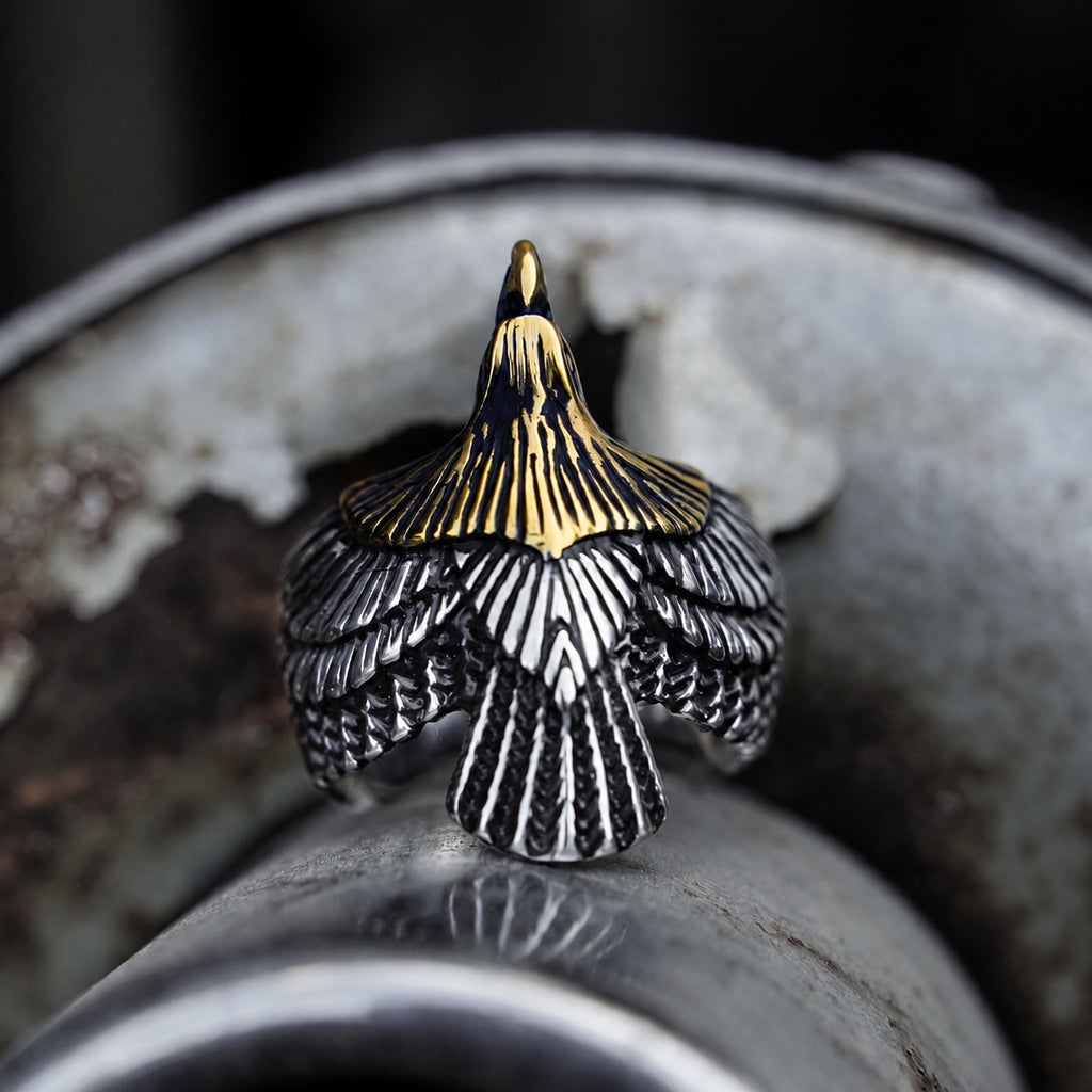 Eagle Beast Ring in Stainless Steel