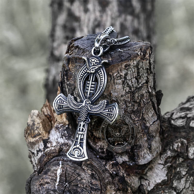 Egyptian Ankh Pendant in Stainless Steel