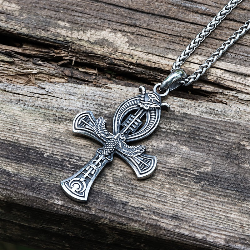 Egyptian Ankh Pendant in Stainless Steel