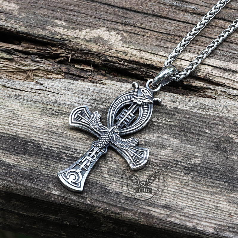 Egyptian Ankh Pendant in Stainless Steel