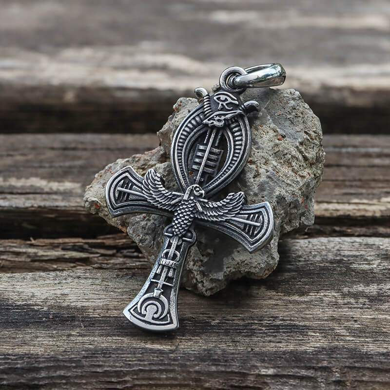 Egyptian Ankh Pendant in Stainless Steel
