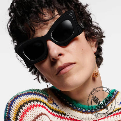 Fashion Cat-Eye UV Protection PC Sunglasses