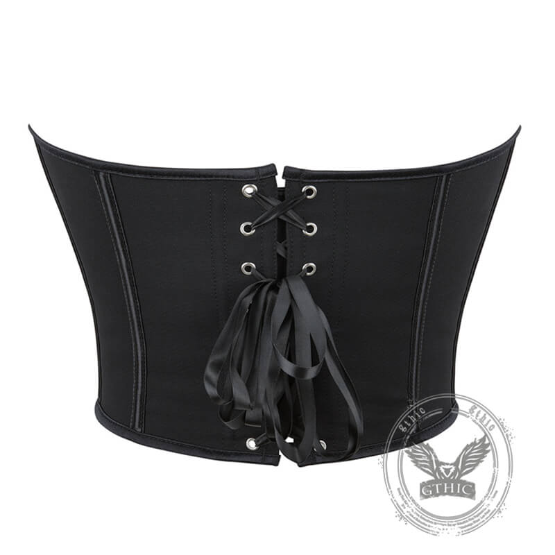 Fashion Strapless Heart Shaped Crop Corset