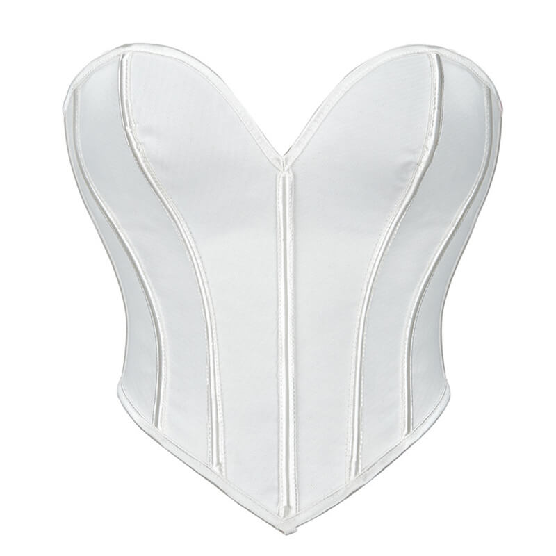 Fashion Strapless Heart Shaped Crop Corset