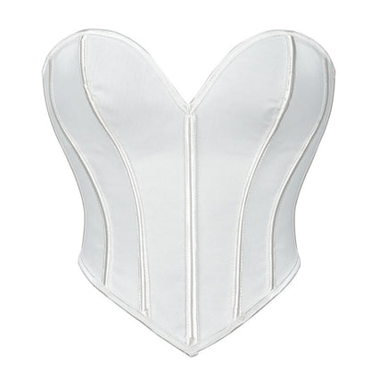 Fashion Strapless Heart Shaped Crop Corset
